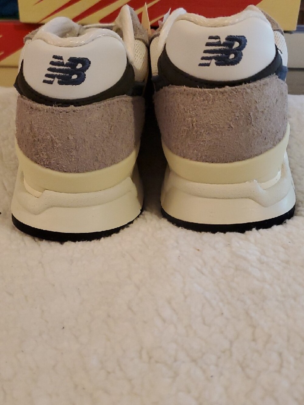 NWB/NWT-New Balance MEN'S 2023 Grey Day 998-SZ 10.5-Marblehead w/Vintage Indigo - Picture 6 of 10